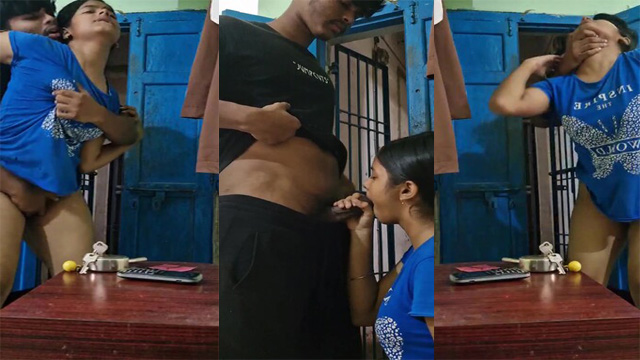 Desi Horny Babe Sucking n Standing Doggy Hard Fucking Liked Pron Video