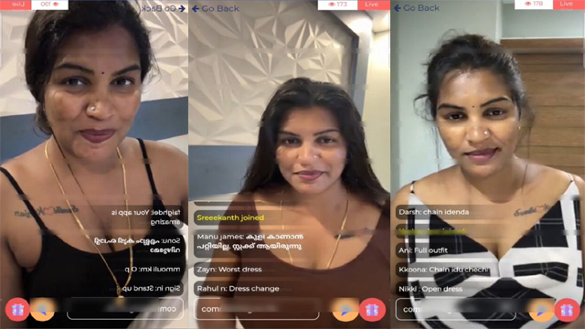 Indian Mallu Makeup Artist Reshma – Premium Live Showing Video Watch