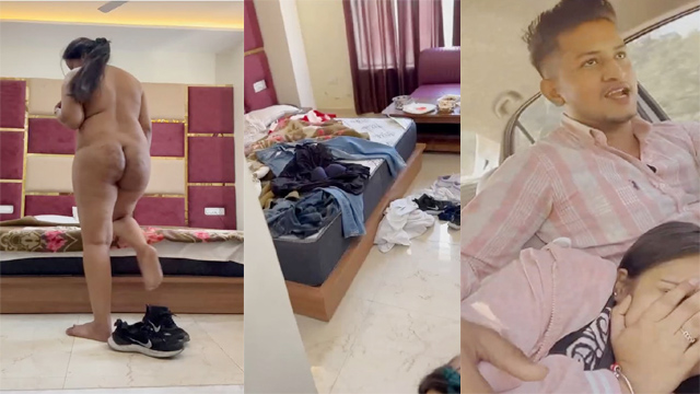 Desi Couple Honeymoon Trip – Super Busty Wife Fucks