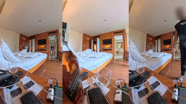 Room Service Boy Fuck in Hotel Alone hotwife