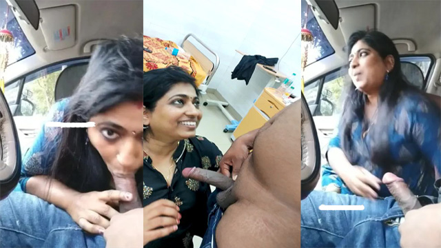 Real Hot Doctor Aunty Affair Blowjob – Fucking Hospital Bed Viral