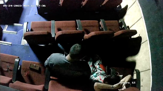 Couple in Theatre Giving Blowjob Boobs Sucking Liked Videos