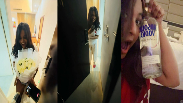 Horny Drinking Faria Bathing – Fucking Mms Part 3