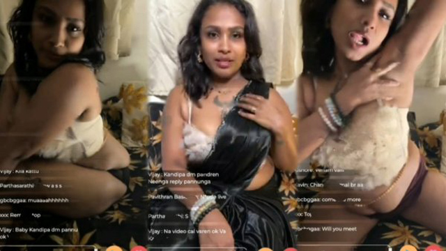 Veena Thara’s Exclusive Live Show Cumming Pussy
