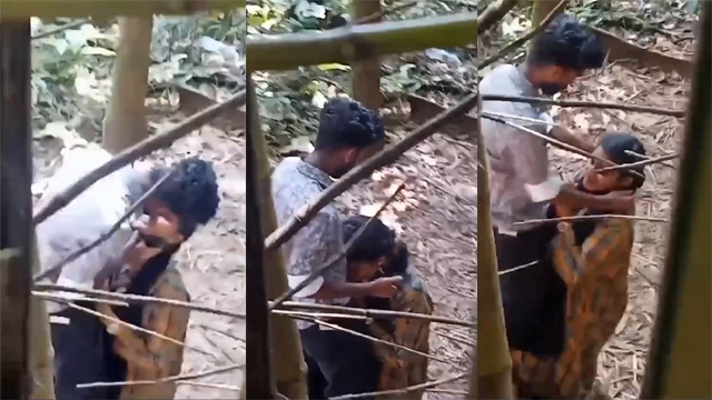 Indian School Girl Outdoor Blowjob – Recorded Secretly Free Video