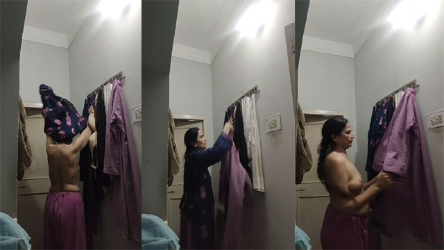 Bhabhi Changing Clothes – Hidden Captured Porn