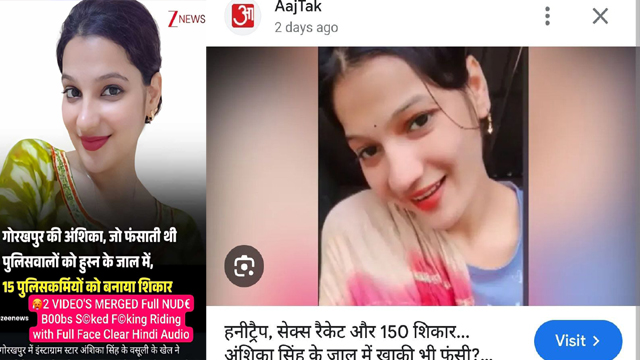 Indian Police Sex With Model Anshikha Pussy Chudai