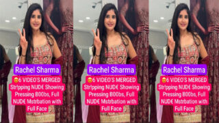 Rachel Sharma Stripping – Showing Pressing Boobs Viral Video