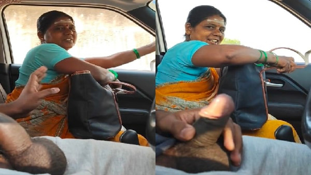 Mallu Aunty Ko Lift K Bahane Se Dikhaya Lund
