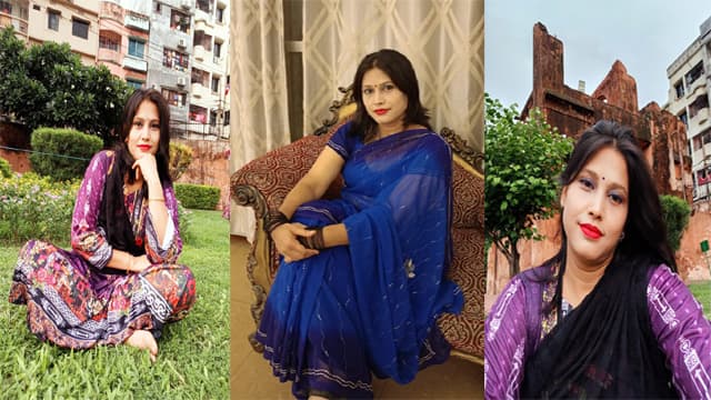 Desi Mature Bhabhi – Chubby Strip Affair Lover MMS
