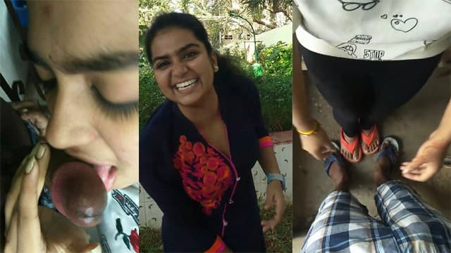 Indian Priya GF – Stairs Blowjob Hard Viral