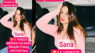Influencer Sana Booty – Hard Blowjob Doggy Fuck