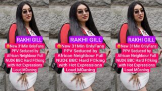 Rakhi GILL Seduced – by African Neighbor Fucking With Hot Expression Viral Porn