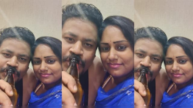Daru Wali Wife – Hard Pound Drunk MMS