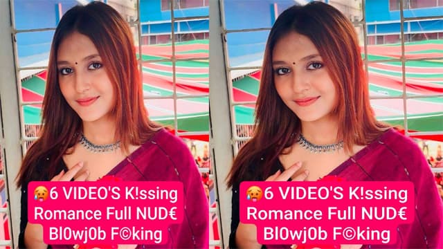 Desi Horny Babe – Kissing Full Face BJ Riding MMS