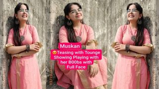 Muskan Miss Viral Charming Teasing Exclusive Desi