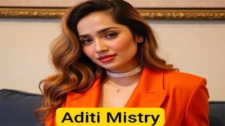 Sexy Aditi Mistry – Orange Bikini Pussy Tease Exposed