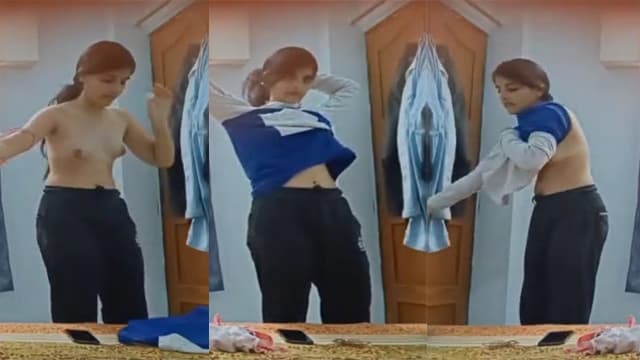 Cute Slim Sis Mom Captured Old+New Video Watch
