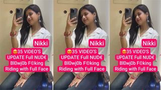 Niharika Aka Nikki Blowjob Hard Riding Fucking
