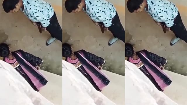 Uncle And Young Girl Sex Behind Bus Stop Highway