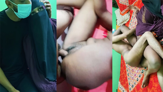 Horny Desi Boorkha Girl Ghar Se Vag Lover Chudai