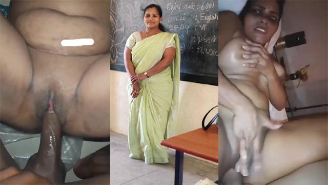Cheater Teacher Mom Fucking With Young Lover Dick
